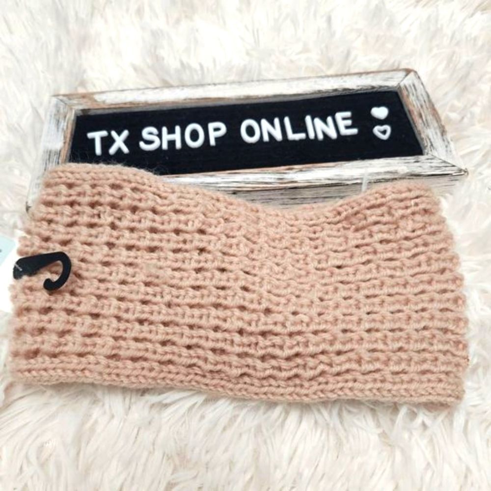 Kensie Jeweled Knit Headband NWT - Picture 2 of 3